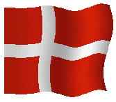 En dansk flag med lidt stiv kuling igennem sig